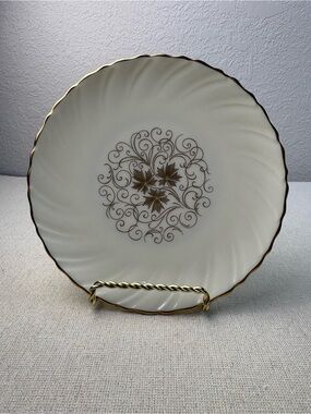 Vintage Lenox Orleans Porcelain Bread and Butter Plates.  D515 Piece Code.